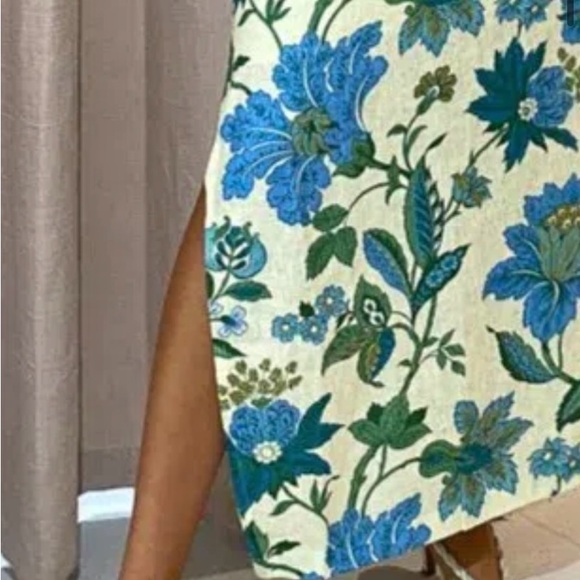 SIR THE LABEL ALEXANDRE KNOT DRESS IN MARGUERITE PRINT size 10 - Picture 8 of 10